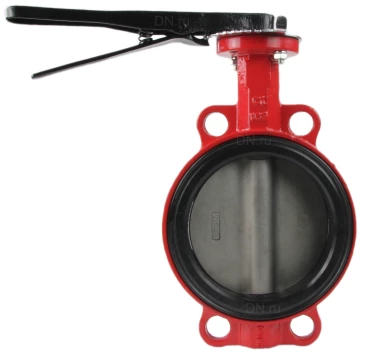 Затвор дисковый поворотный ABRA Ду250 Ру16 BUV-VF866D, межфланцевый, корпус - чугун, диск - нержавеющая сталь, рукоятка, EPDM в Магнитогорске