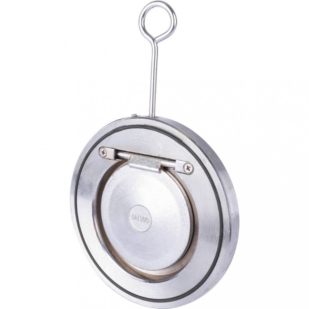 Клапан (аналог TECOFI СВ тип 6441) ду50 ру16 обратный поворотный межфланцевый однодисковый (одностворчатый) нержавеющий в Магнитогорске