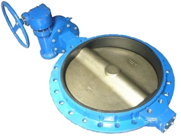 Затвор дисковый поворотный ABRA Ду800 Ру16 BUV-VF826D, межфланцевый, корпус - чугун, диск - чугун, редуктор, EPDM в Магнитогорске
