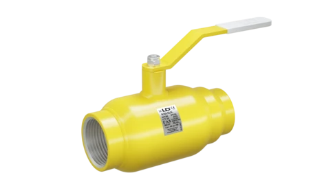Кран шаровый LD КШЦК Gas 050.040.Н/П.02. (приварка/муфта) стальной ст.20 Ду50 Ру40 МПа в Магнитогорске