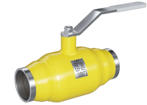 Кран шаровый LD КШЦП Gas 125.025.П/П.02. стальной ст.20 Ду125 Ру25 МПа в Магнитогорске