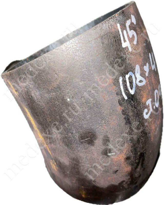 Отвод 45-108х4 ст.09г2с 45 град. 2 исп. ГОСТ 17375-2001 МС01 в Магнитогорске