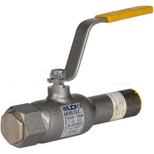 Кран шаровый LD КШЦС Gas 080/070.025.Н/П.03. из стали 09Г2С Ду80/70 Ру2,5МПа в Магнитогорске